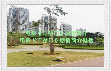 电影《三岔口》剧情简介 电影《三岔口》剧情简介概括